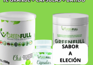 KIT SUPER POTENTE 2- 1 TÉ GRANDE + 1 POTE CÁPSULAS + 1 BATIDO (SHAKE) SABOR A ELECCIÓN.
